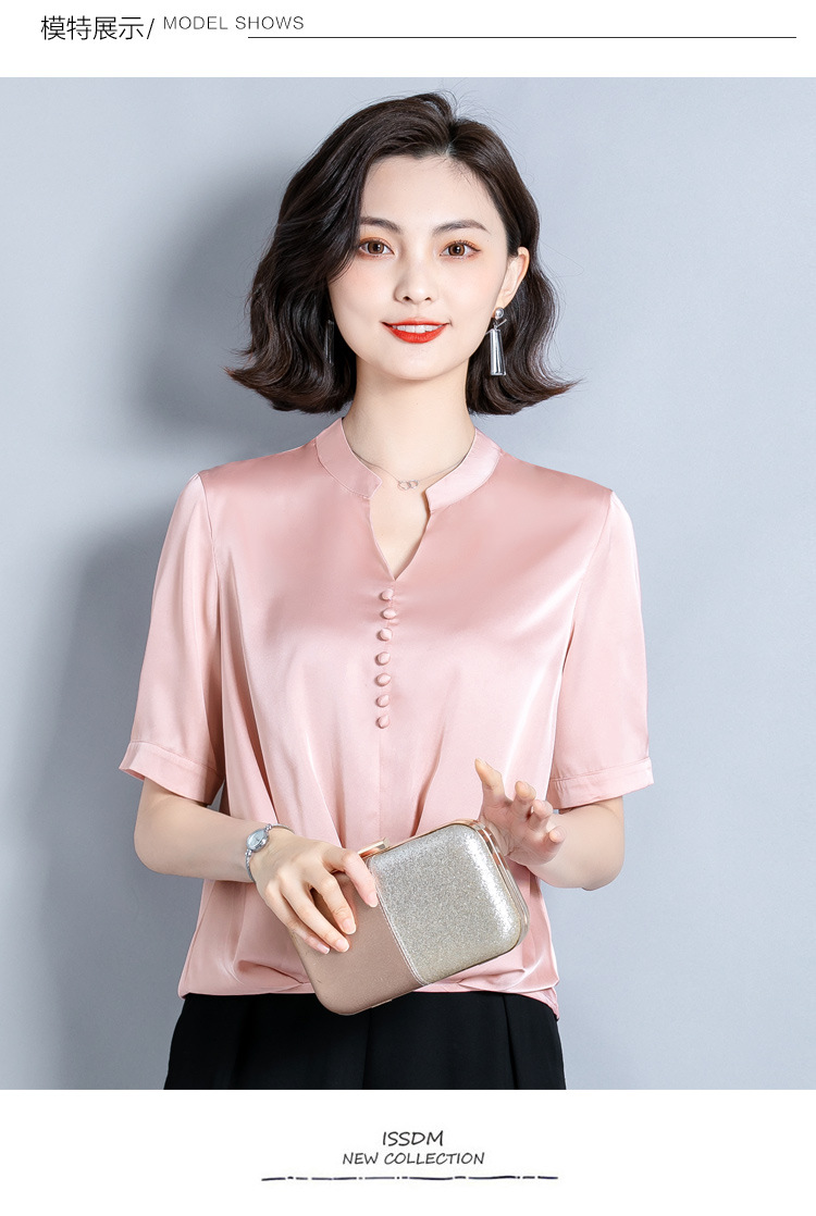 Chemisier en Mousseline de soie - Ref 3429309 Image 21