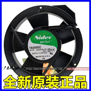 TA600DC A33142-10 24V 0.55A 原装NIDEC 172*51全圆设备风扇17cm
