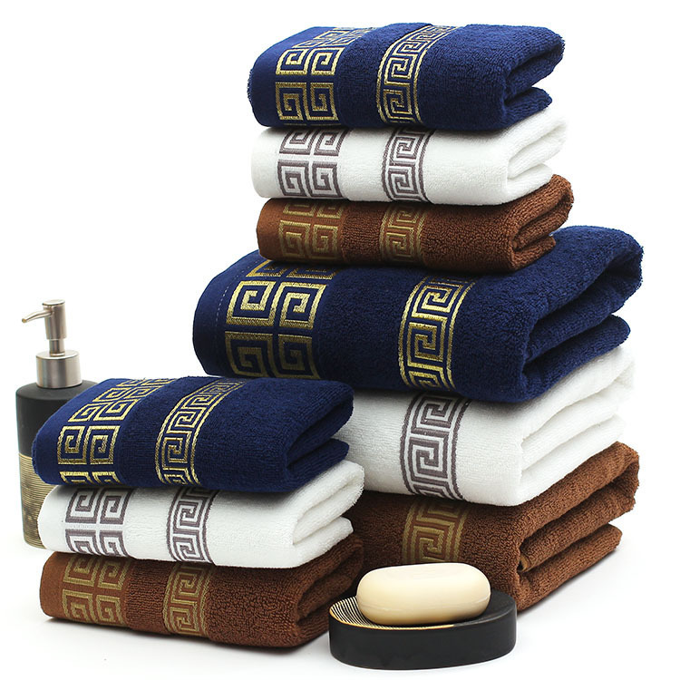 Export 100% cotton bath towels Large tow...