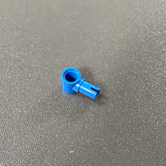 Compatible LEGO 15100, Chinese-made tech building blocks, spare parts set 6073231, black and light gray 1x2 pin connector