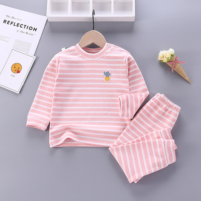 02 Autumn and winter Combed Brushed Elastic force Shu velvet thickening Long johns Underwear Pants sets Home Furnishings pajamas Direct selling