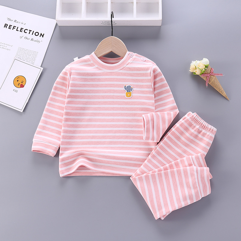 02 Autumn and winter Combed Brushed Elastic force Shu velvet thickening Long johns Underwear Pants sets Home Furnishings pajamas Direct selling