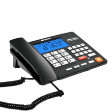 纽曼2084(R)录音电话  SD卡数字录音办公座机 自动录音电话机