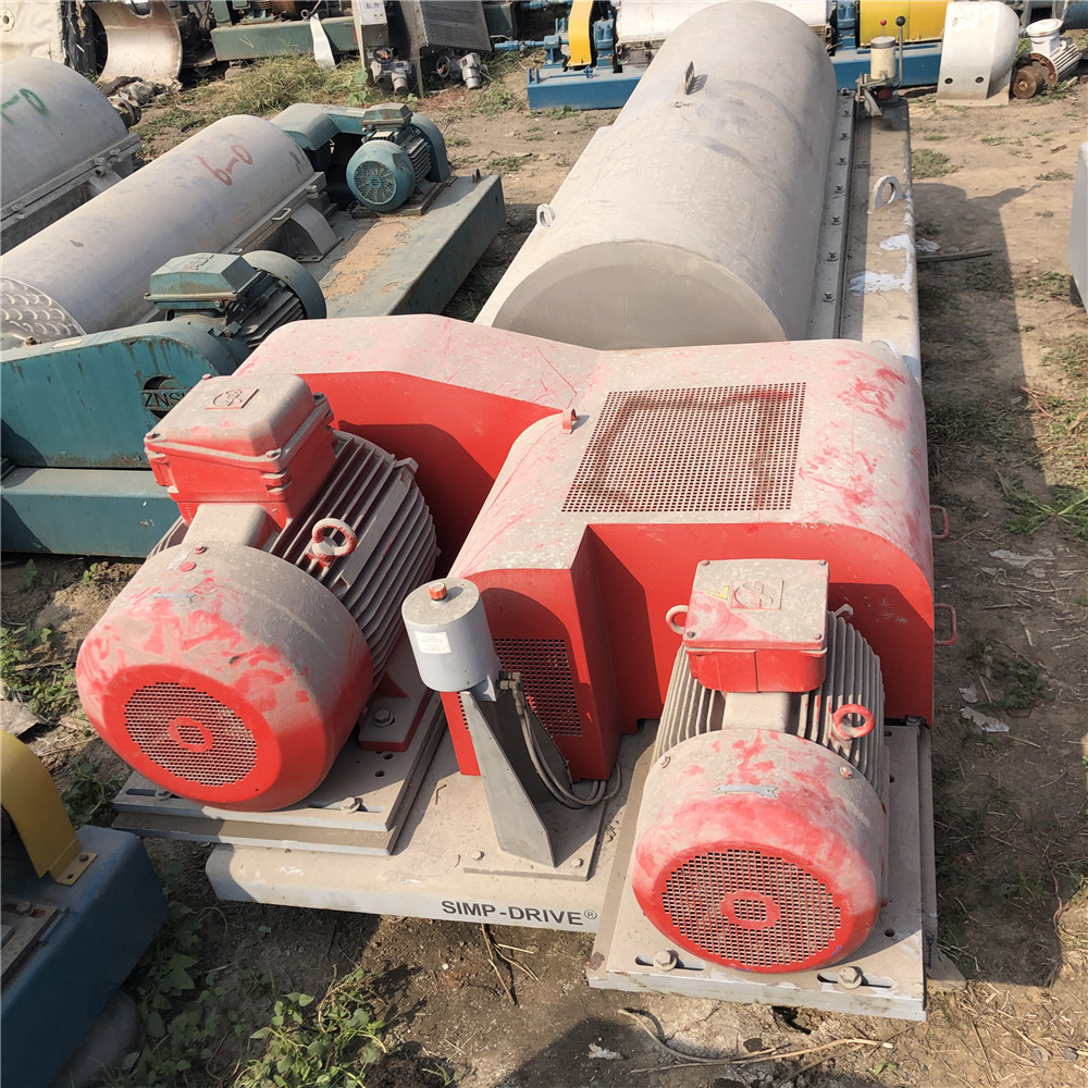 进口卧螺离心机 乳品饮料食品分离设备LW350卧式螺旋沉降离心机