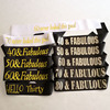 Birthday party welcome to bring Happy Birthday Female and male 304050607080 years old PARTY etiquette belt belt