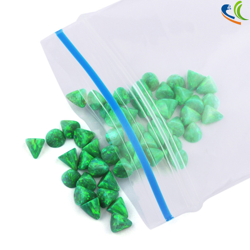 opal Primary Source Geometric Cone opal 925 Jewelry with Stone Green opal Bullet Gem