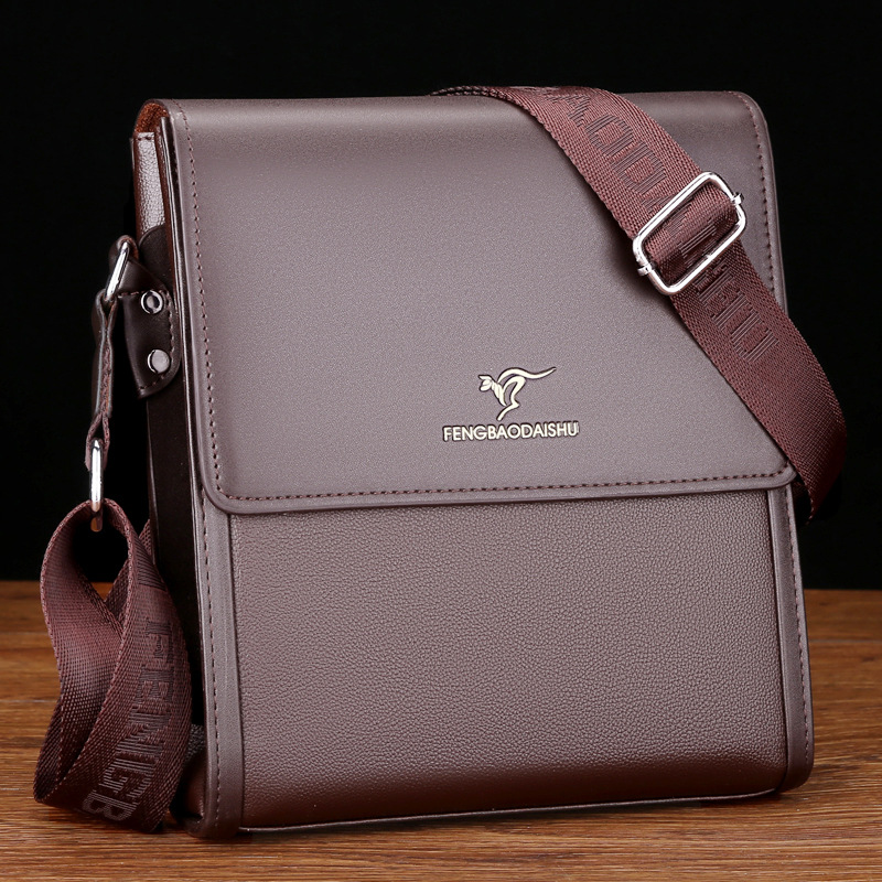 Genuine Men's Bag Business Shoulder Bag...