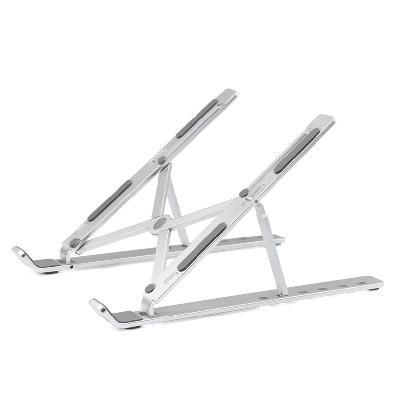 Aluminum Alloy Desktop Heat Dissipation 6 Gear Height Adjustment Foldable Laptop Stand Tablet Holder