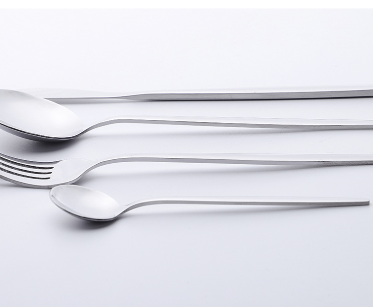 Description Picture 5 of itemCutlery Set Stainless Steel Cutlery Set Chopsticks Knife Dessert Spoon Dinner Fork Tea Ice Spoon Tableware Set
