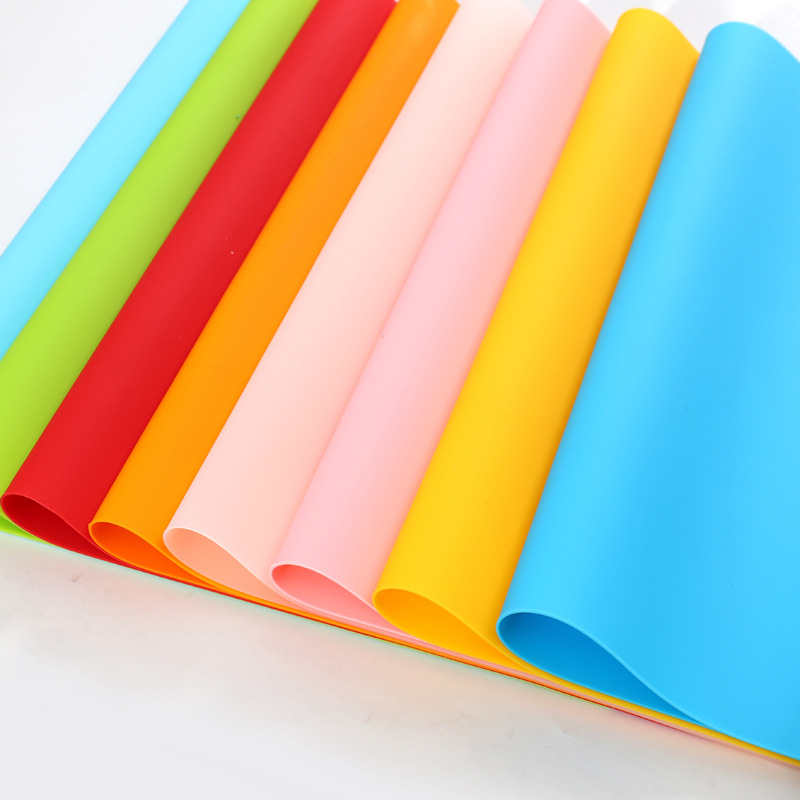 goods in stock 60X40 Large silica gel Mat 280g Student Cup Table mats clean Foldable Storage bag