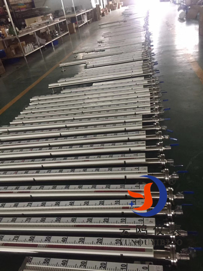 磁性浮子液位计 侧装式磁性翻板液位计磁翻柱 磁翻转 磁耦合 UHZ