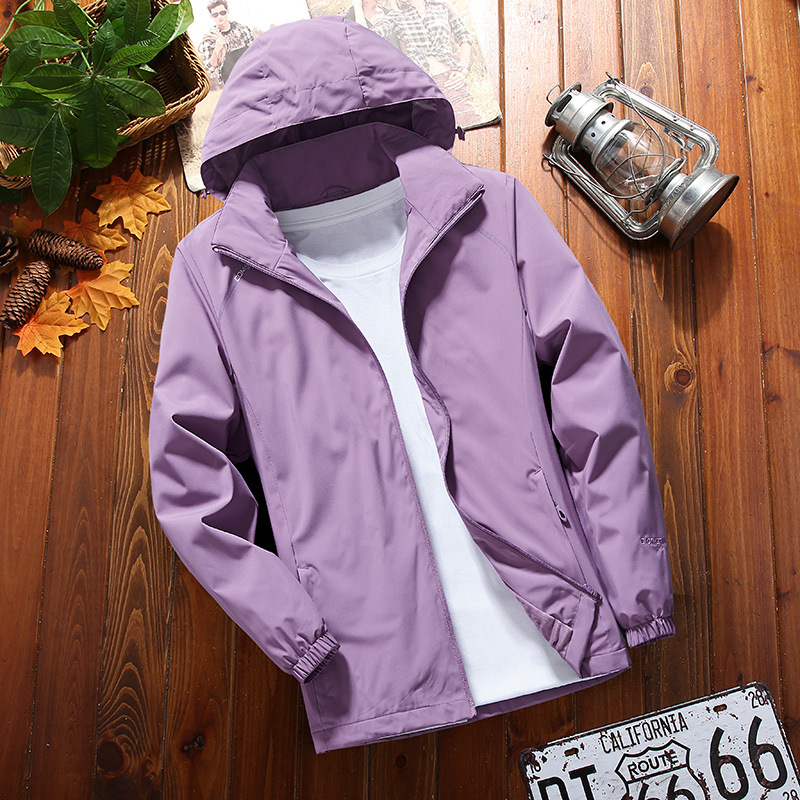 2020新款春秋季软壳衣男情侣透气耐磨户外登山衣单层加绒冲锋衣女|ms