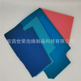 防火阻燃地垫防滑海棉片材 工业强力吸水吸油柔软海绵垫卷材批发