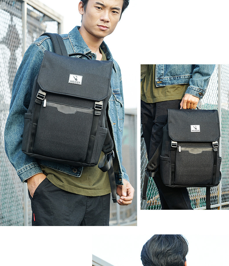 Travel Backpack For Men Korean Style Student Rucksack Bag_voghion.com