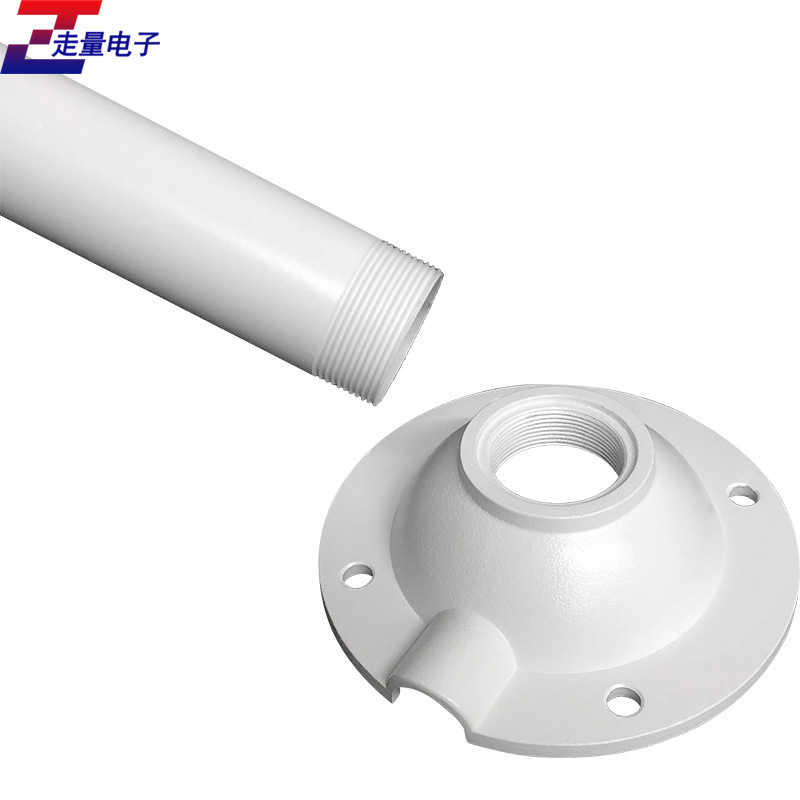 Cámara de vigilancia soporte telescópico pistola de aleación de aluminio cámara de elevación tipo L 30-60cm monitoreo extendido al aire libre