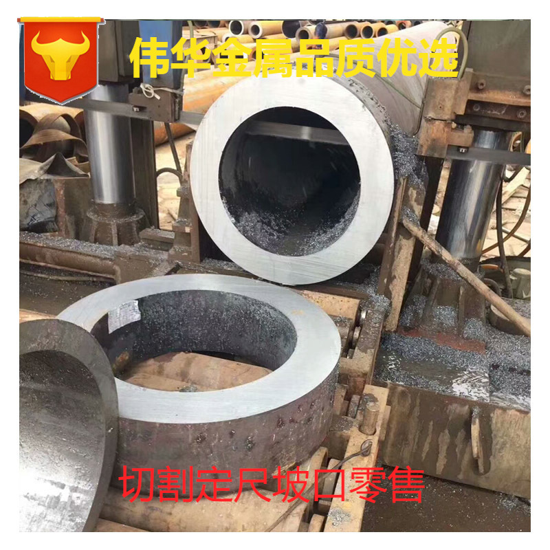 16锰无缝钢管 大口径厚壁钢管 Q345B无缝钢管 厚壁钢管 切割零售