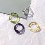 Ретро смола, брендовое кольцо, универсальный браслет, Южная Корея