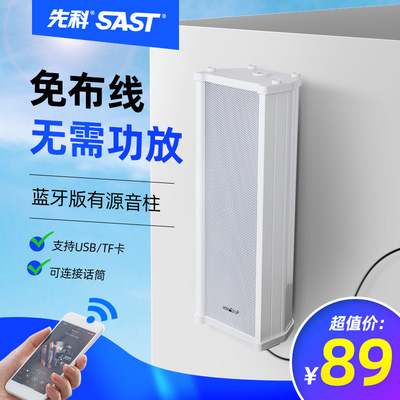 SAST/ SAST TH4-1 Active outdoor waterproof Sound column Wall hanging sound Radio broadcast shops horn loudspeaker box