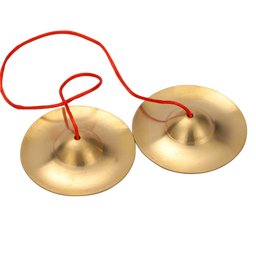 Manufacturer wholesale pure sounding copper, large, medium and small Beijing cymbals, gold cymbals, water cymbals, hafniums, small copper rubs, adult waist drums, hairpins, cymbals