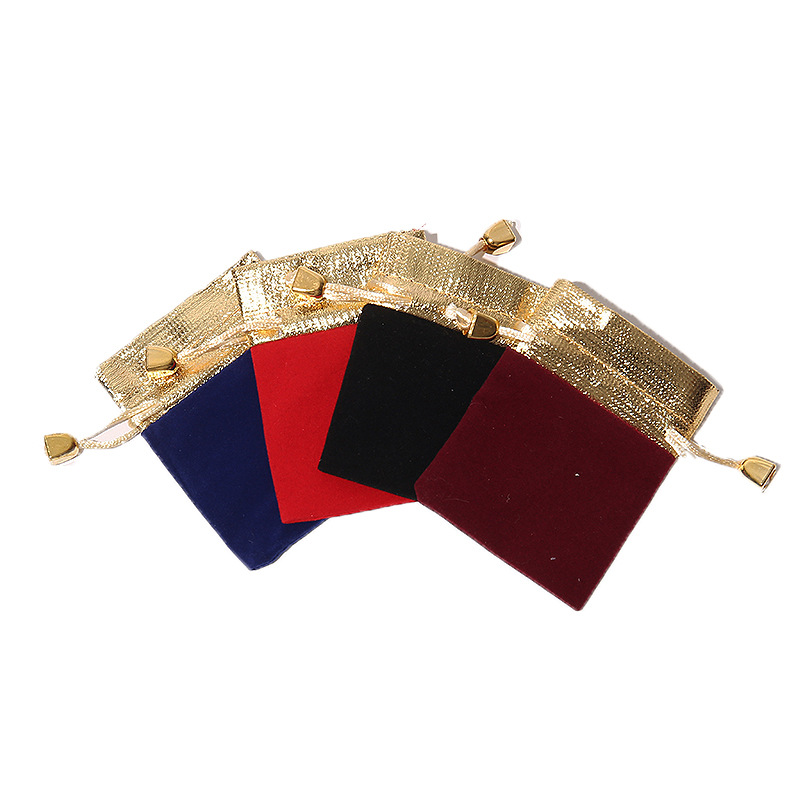 福袋绒布袋子抽绳束口袋包装袋收纳首饰袋小号珠宝印章袋锦袋