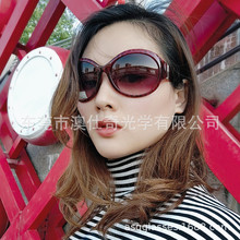 塑膠輕盈啤架太陽眼鏡框東莞廠家女式眼鏡生產紅紋板材好質感墨鏡