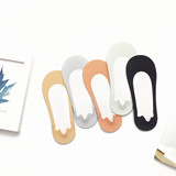 Шелковые летние тонкие нескользящие гетры, невидимые носки, большой размер