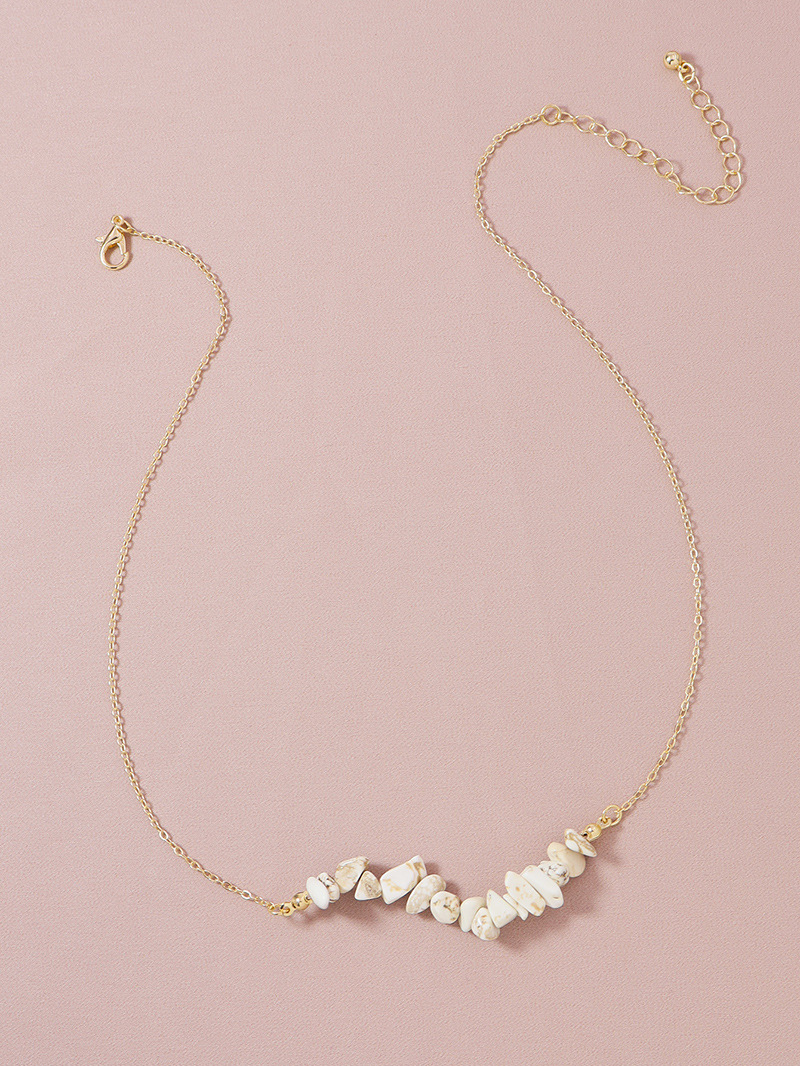 Hot Selling Fashion Jewelry Crushed Stone womenu0027s Necklace