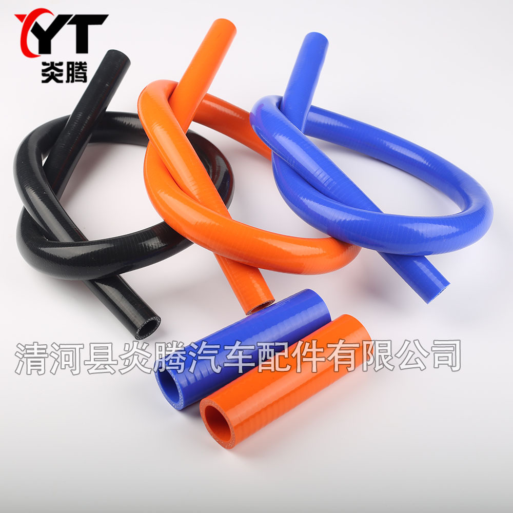 定制汽车硅胶耐高温高压真空滤发动机改装涡轮暖风软水管一件批发