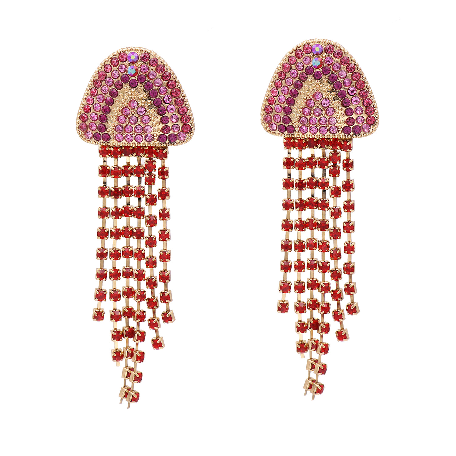 Hot Sale New Creative Jellyfish Tassel Earrings Jewelry Wholesale Nihaojewelry display picture 2