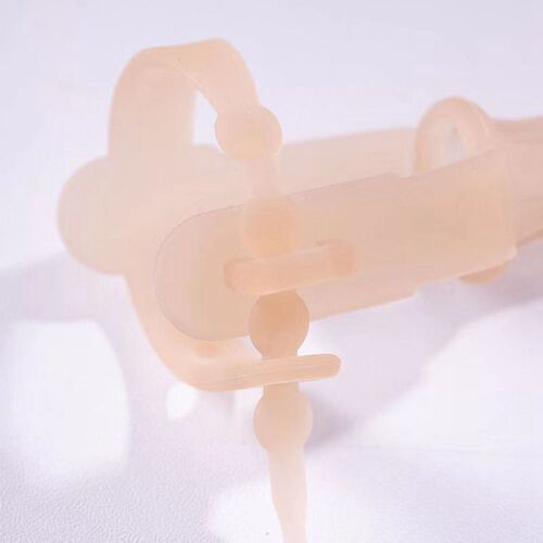 Baby thumb silicone teether, dishwasher-safe children's finger-sucking corrector, baby comfort sleep toy