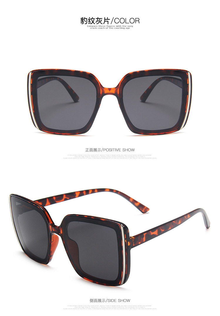 White, Green, Black Color Casual Vacation Sweet Square UV400 Protection Resin Square Full Frame Women's Sunglasses