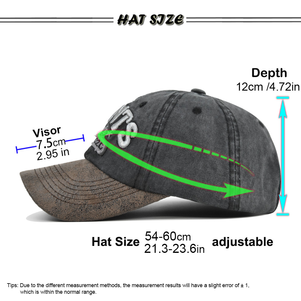 3D Cowboy Baseball Letter Embroidered Duck Tongue Sunshade Hat_voghion.com