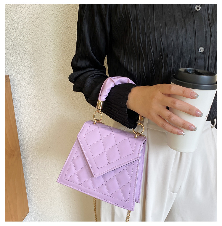 Fashion Rhombus Small Square Bag display picture 20