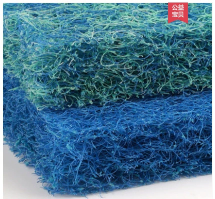 Рыба пруд утолщенный прочный ротанг хлопок Толстая Нить хлопок гриб хлопковый фильтрующий материал ротанг хлопок материал фильтра пруда синий три цвета