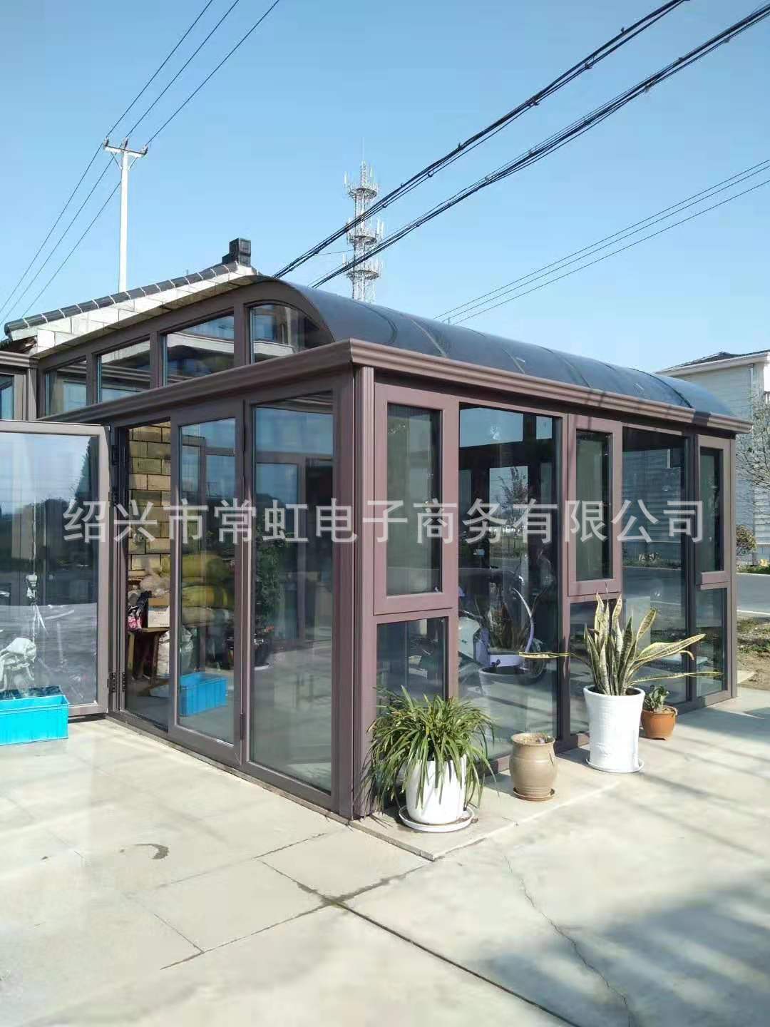 铝合金门窗型材加工定做定制钢化玻璃隔音门窗阳光房断桥铝阳台厂