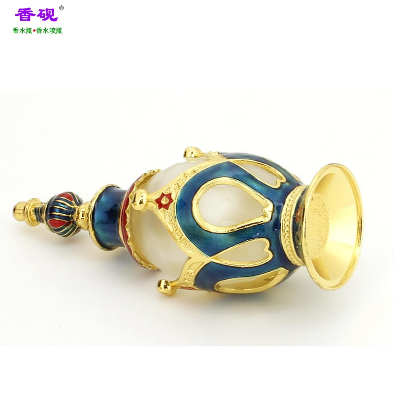 香砚25ml湖蓝色皇冠头香水瓶摆件6.jpg