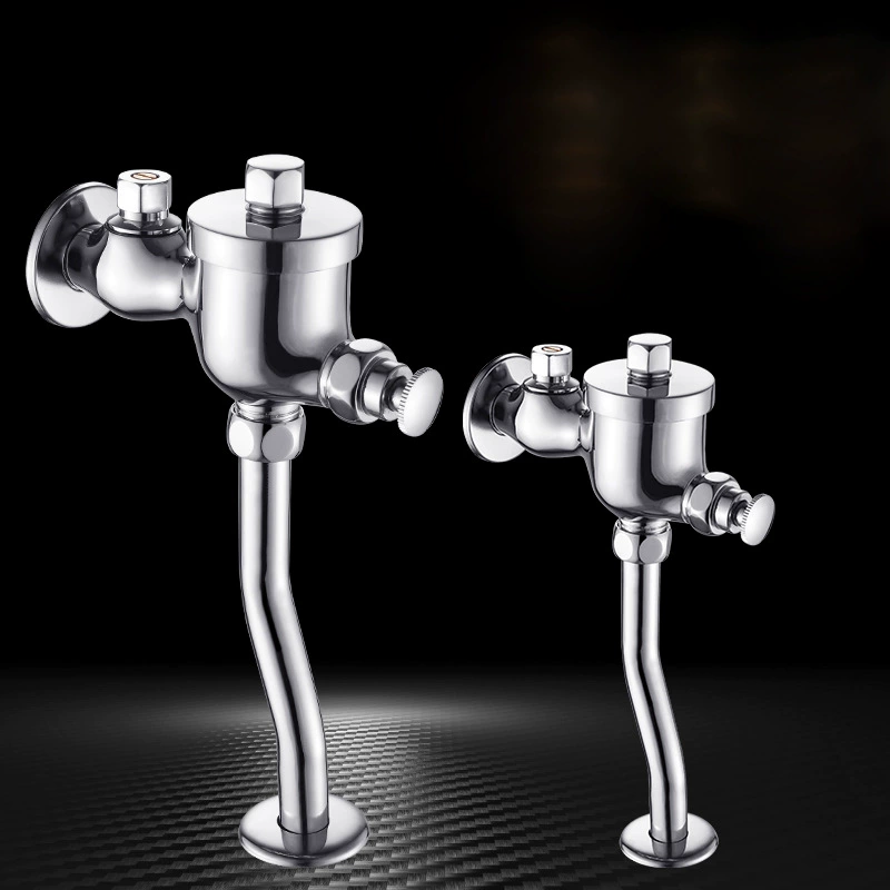 Медный писсуар клапан ручного нажатия писсуара задержка клапана писсуар унитаз переключатель клапан прессования