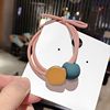 South Korean goods, hair accessory, round beads, hair rope, internet celebrity