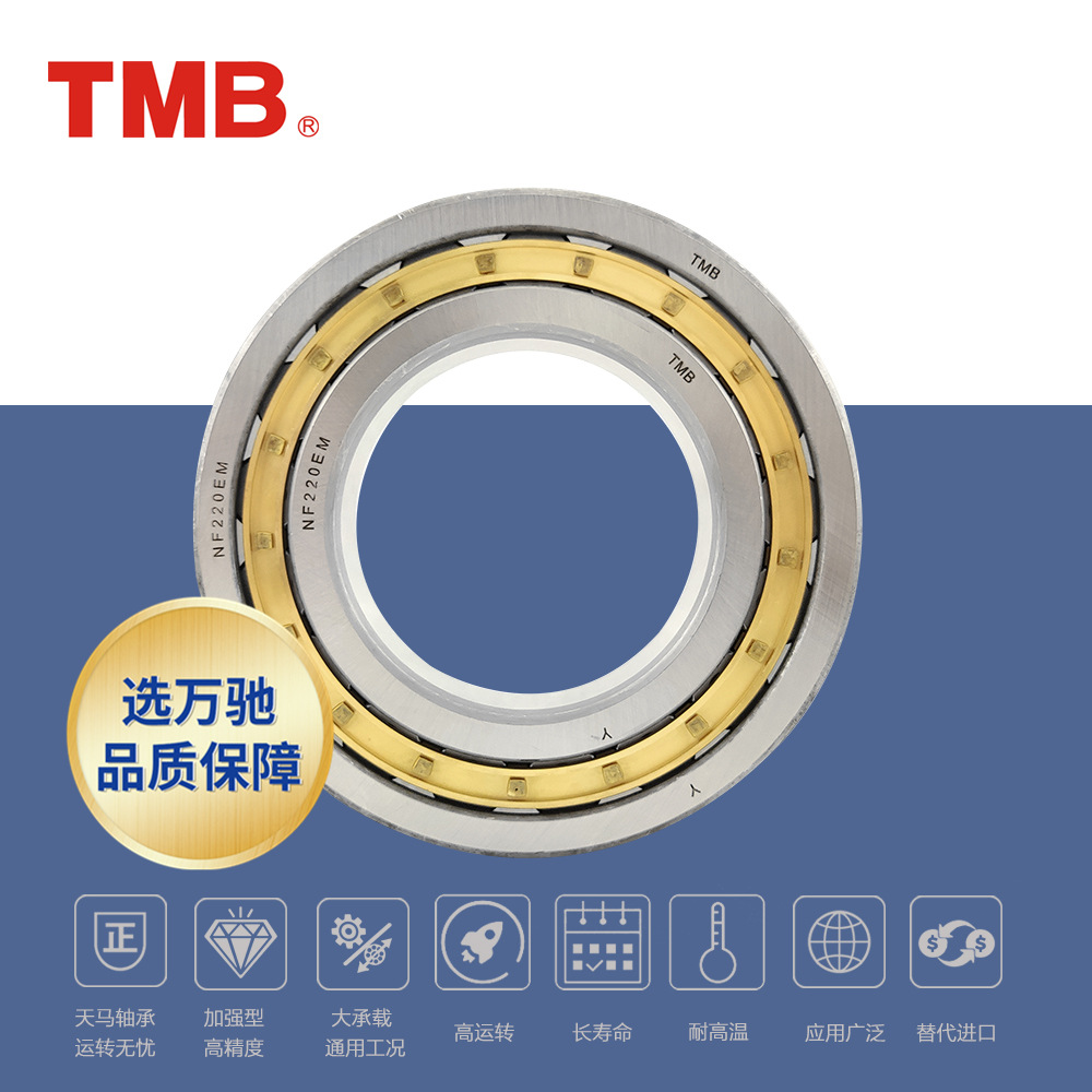 TMB/天马精工NF219M高精度圆柱滚子轴承通用轴承ECM 旗舰品质