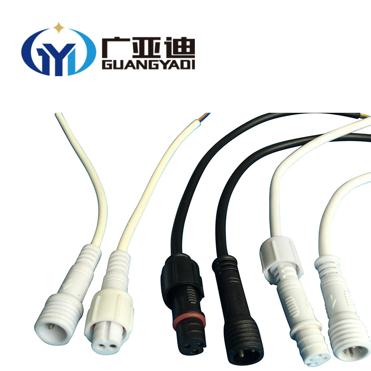 厂家供应LED精美小巧型防水插头，户外用养殖新能源连接器