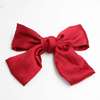 Cute hairgrip with bow, big cloth, universal hairpin, hairpins, Korean style