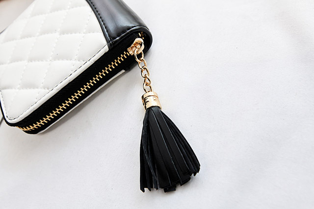 Fashion Short Wallet Card Bag And Tassel Small Bag display picture 5