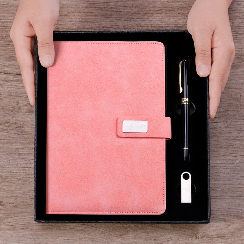 Laptop, set, notebook, book for students, business version, custom-made, simple and elegant design