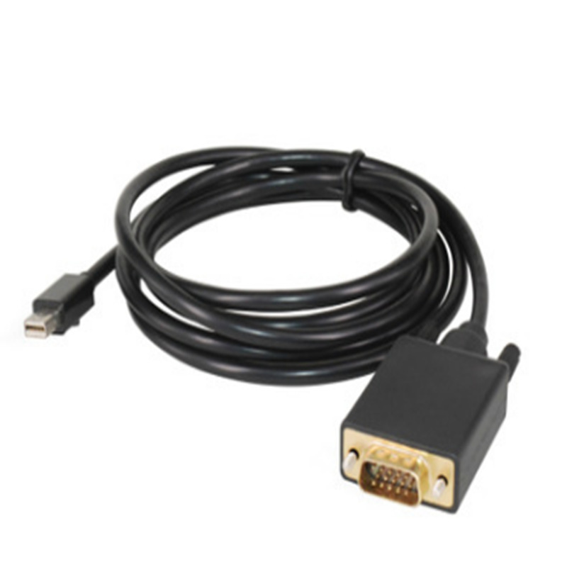 Mini displayport to vga Video Cable Mini DP to VGA Adapter 1.8 m