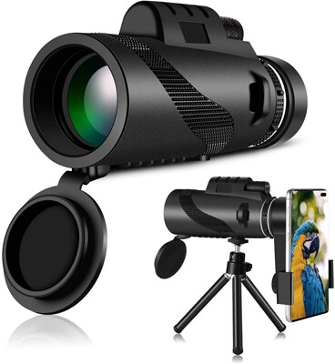 HD high-powered 12X50 Monoculars 40*60 source factory Direct selling Amazon Best Sellers outdoors telescope