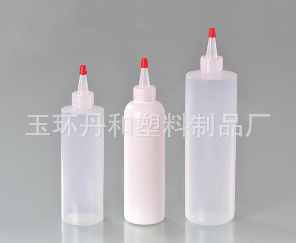 供100ml、120ml pe20mm口径平肩果酱瓶胶水瓶尖嘴瓶注油瓶注水瓶