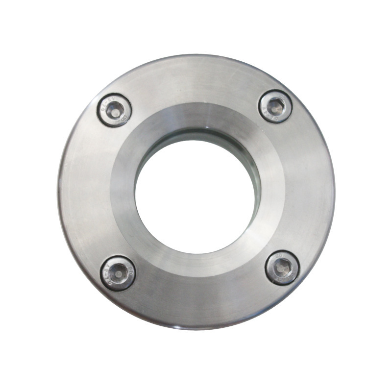 304不锈钢法兰视镜卫生级焊接玻璃视窗焊接压力罐观察视盅DN15 20