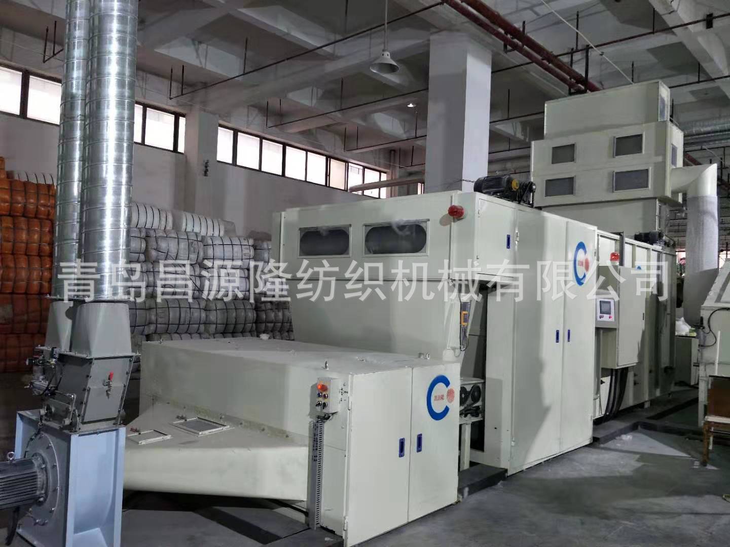 青岛 厂家 销售产量多 超宽型 仿丝棉设备 仿丝棉生产线