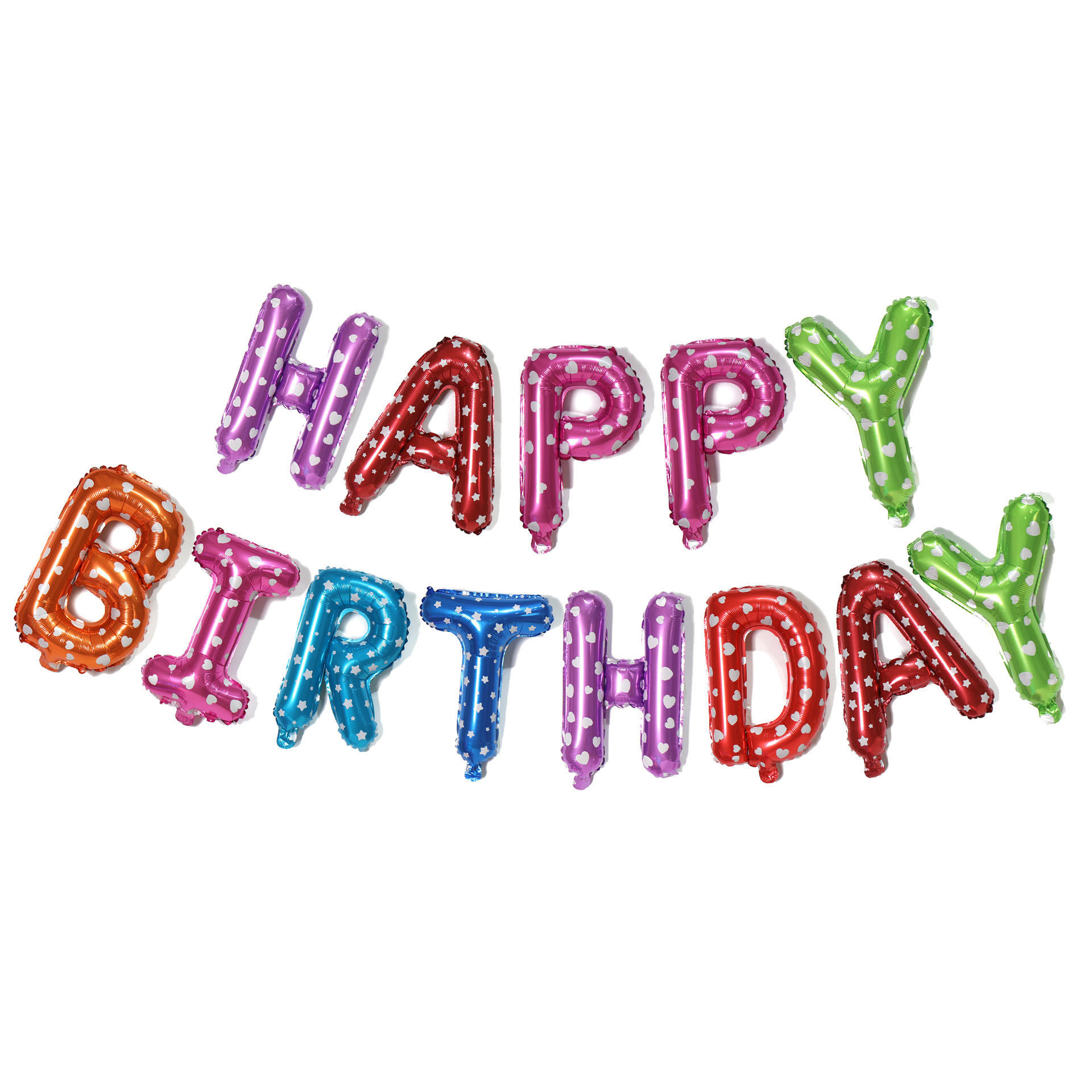 happy birthday模板斑点