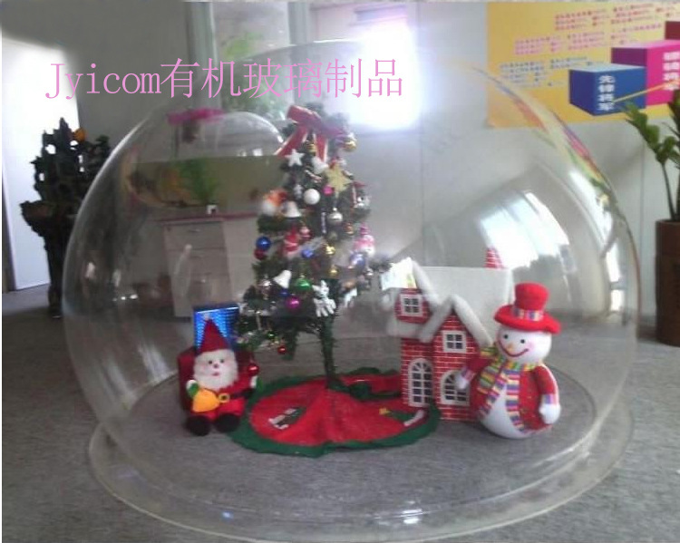 定制亚克力透明泡泡屋开门透明餐厅展示通道大型半球儿童乐园屋